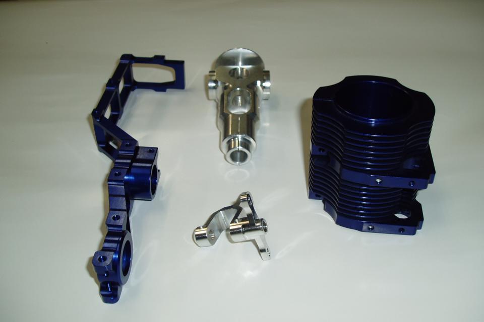 精密切削加工した部品